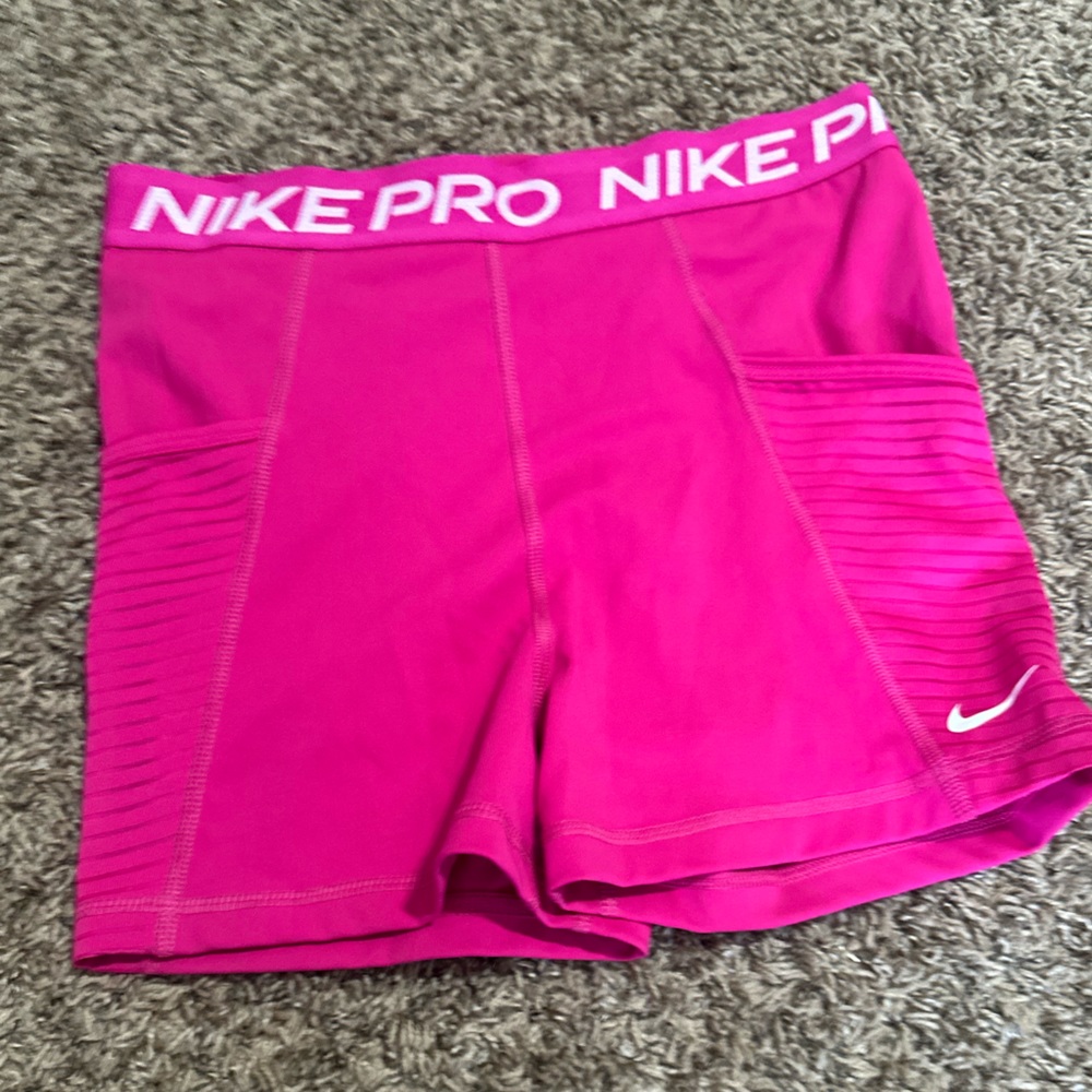 Nike pro spandex shorts